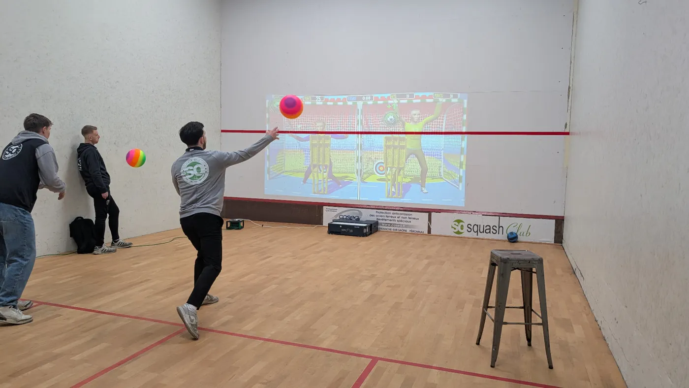 Application Squash interactif